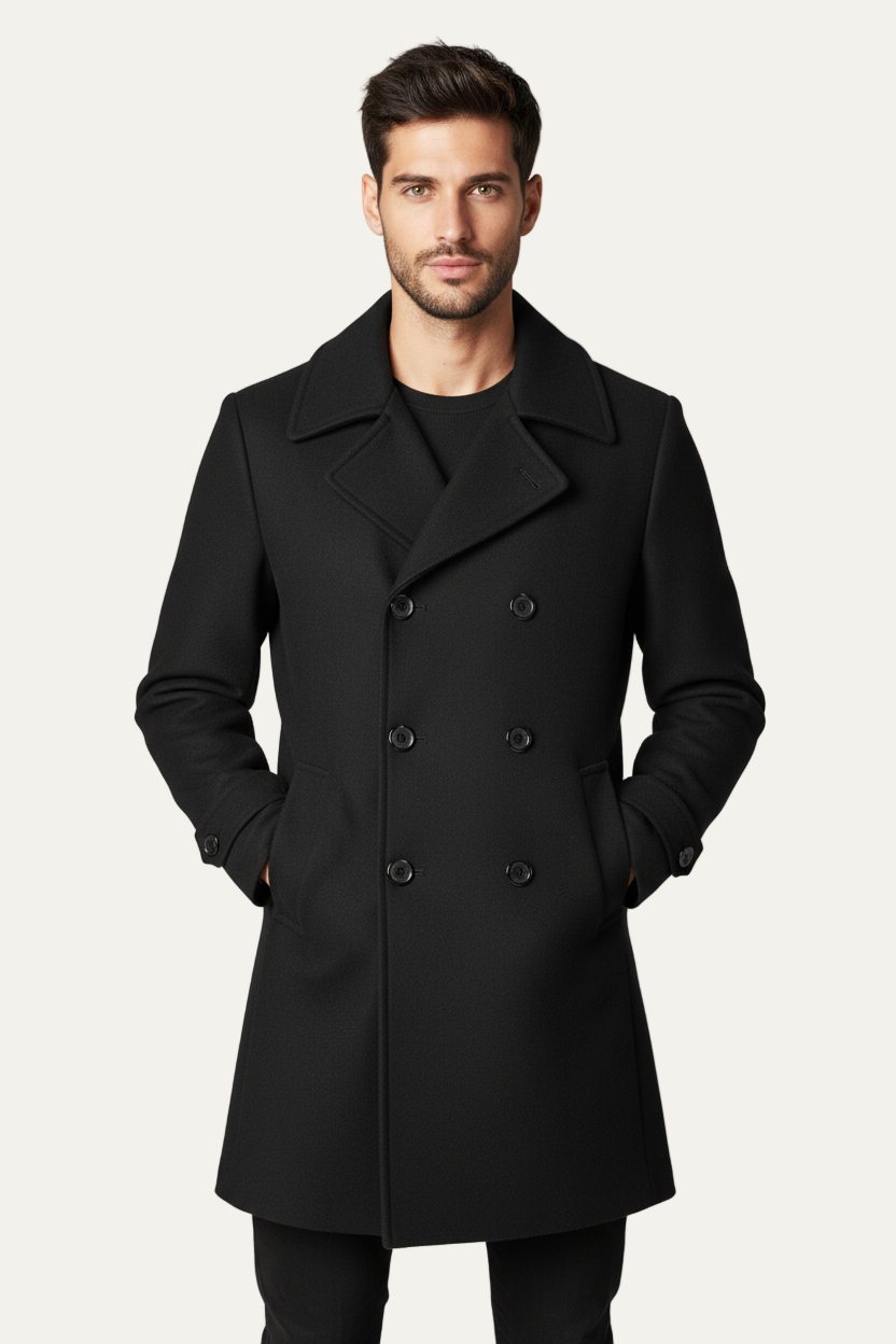 Ashford | Thor – Men’s Double Button Jacket with Lapel Design & Casual Elegance 0