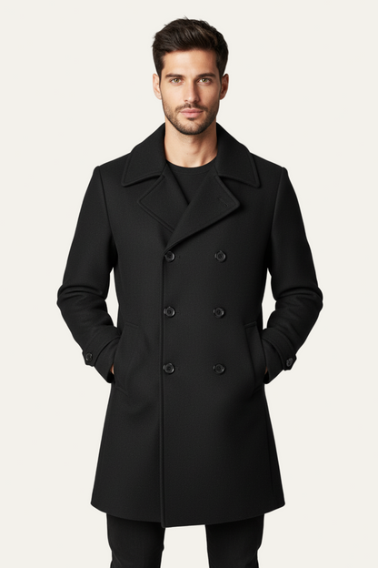 Ashford | Thor – Men’s Double Button Jacket with Lapel Design & Casual Elegance 0