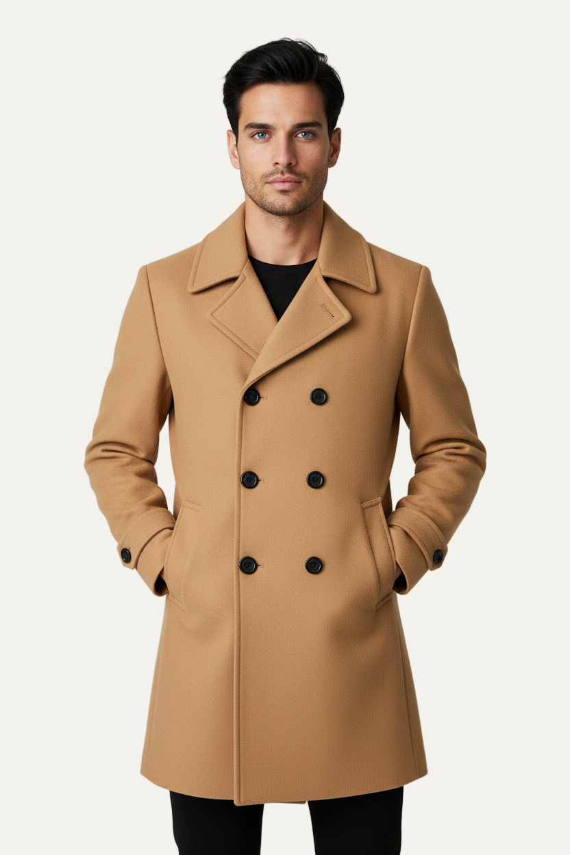 Ashford | Thor – Men’s Double Button Jacket with Lapel Design & Casual Elegance 2