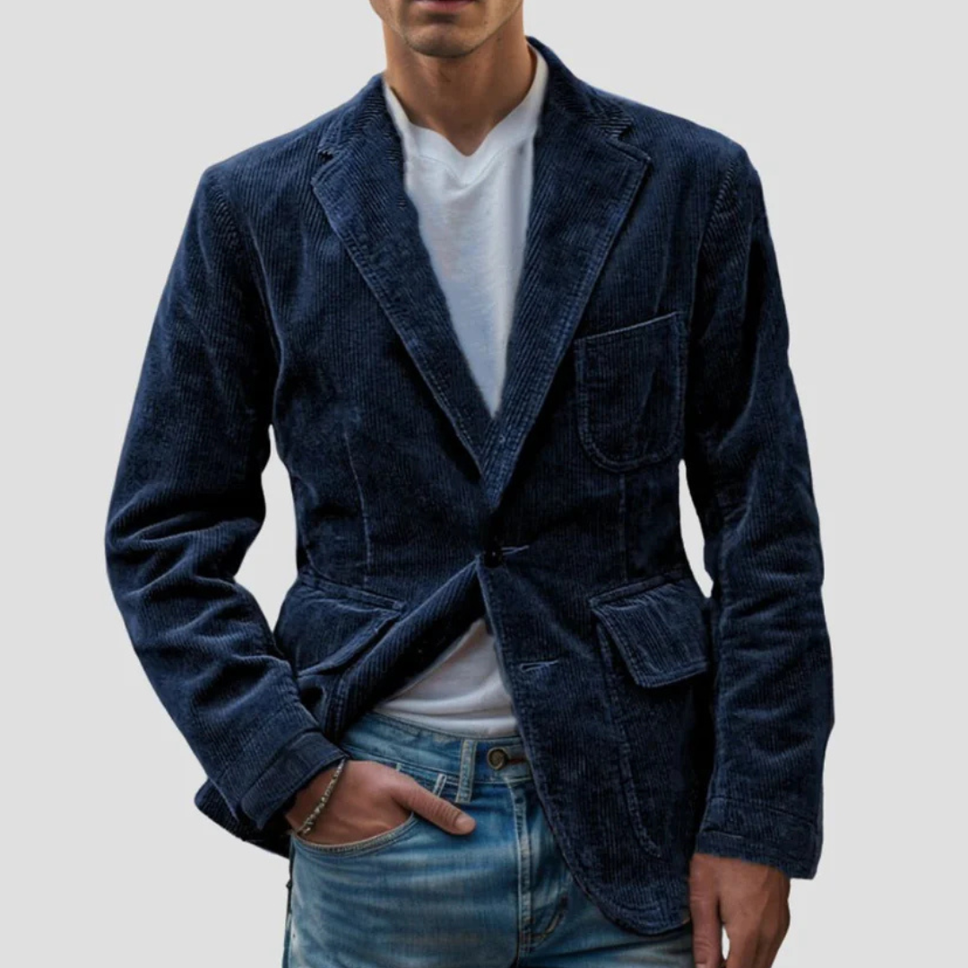 Auben | Textured Corduroy Blazer 2