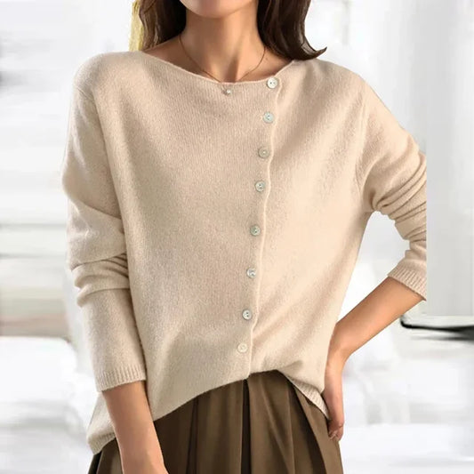 Women's Soft Cozy Crew Neck Winter Sweater - VogeLuxe