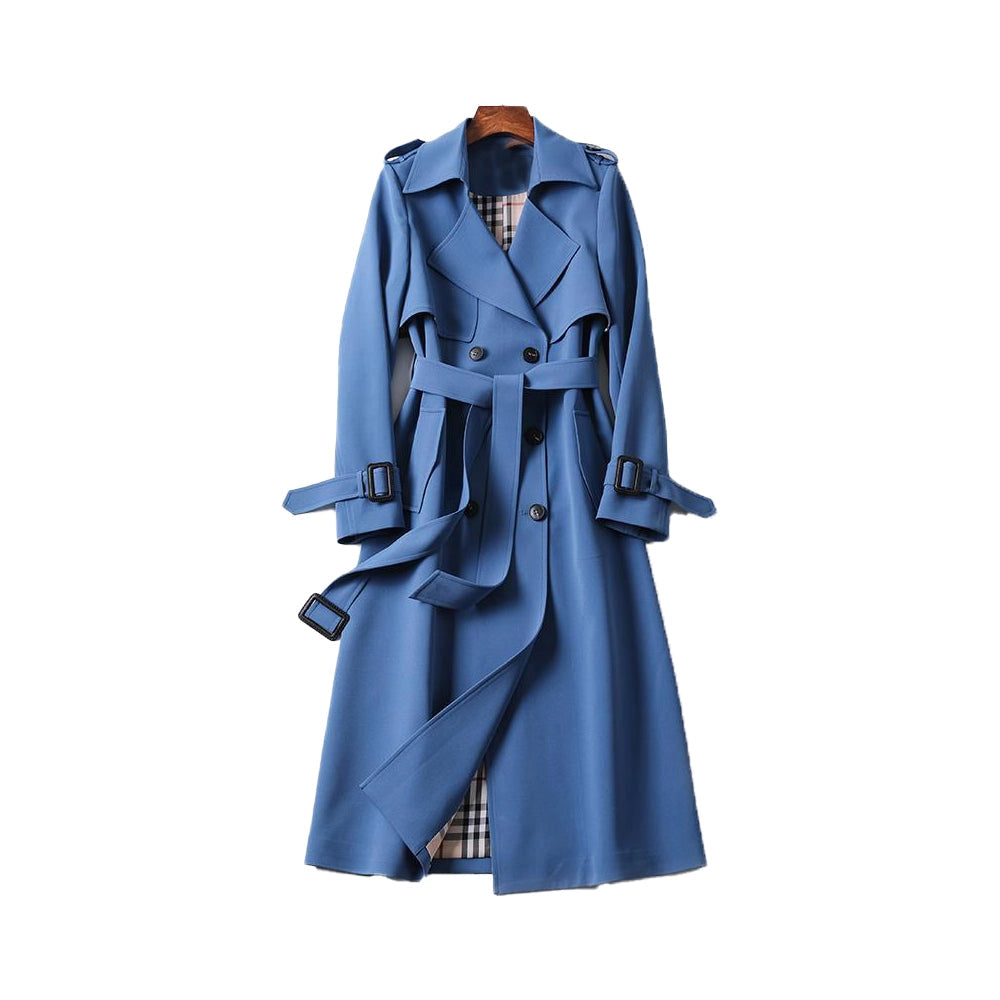Elegant Ladies Classic Trench Coat