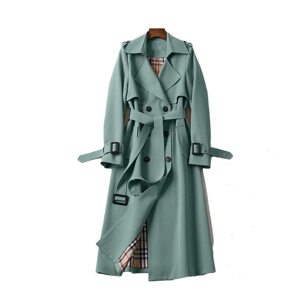 Elegant Ladies Classic Trench Coat