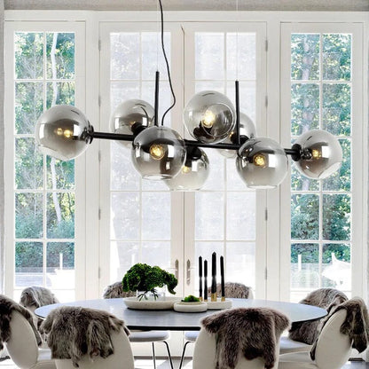 Luxurious Glass Ball Chandelier