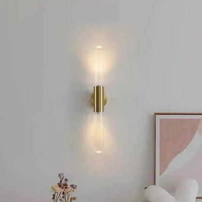 Sleek Glass Floor Lamp Modern Home Decor Light
