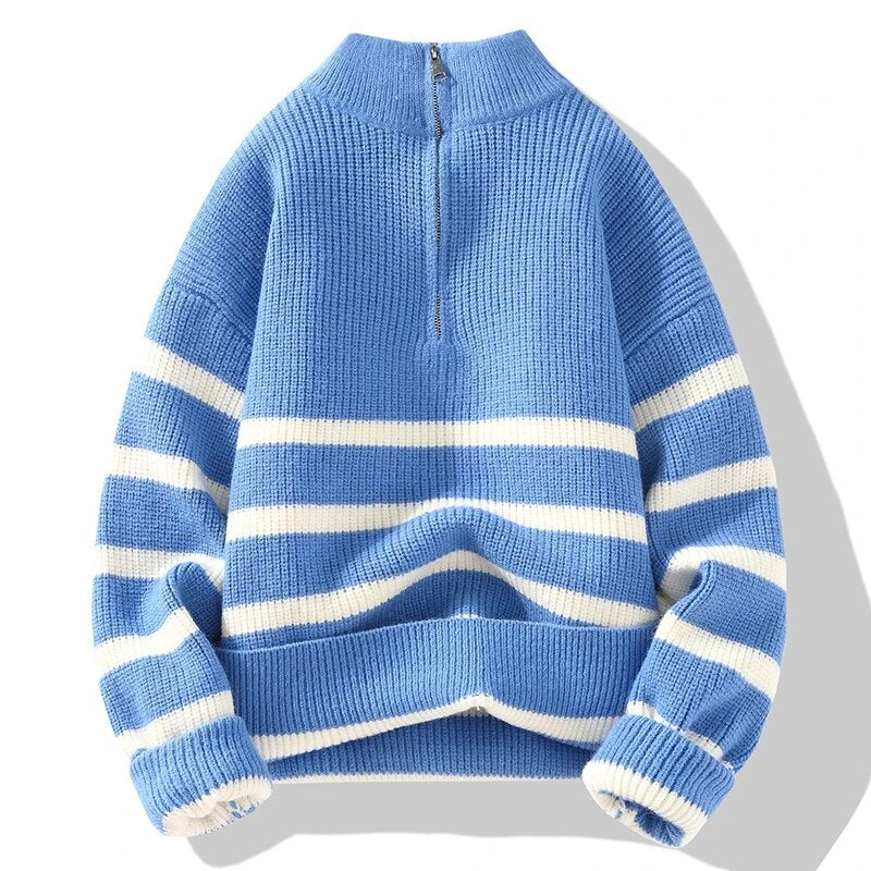 Women's Cozy Zip Up Winter Sweater