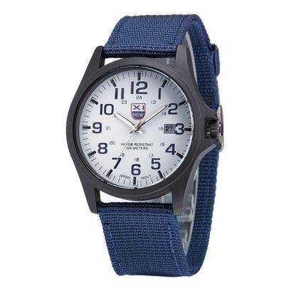 Rugged Water Resistant Tactical Wrist Watch for Outdoor
