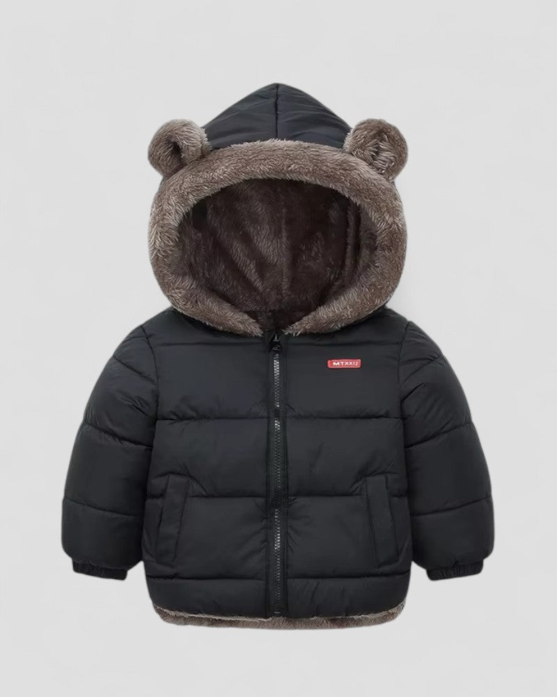 VogeLuxe | Toddler’s Cozy Bear Ear Puffer Jacket