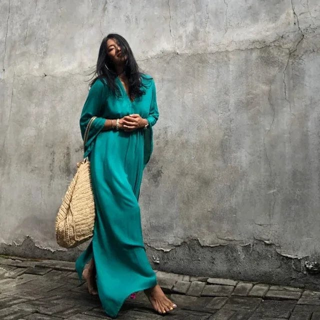 Women's Lightweight Flowy Maxi Summer Dress