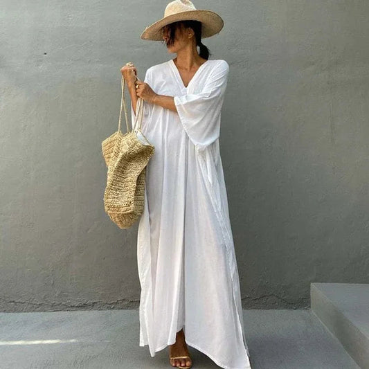 Women's Lightweight Flowy Maxi Summer Dress - VogeLuxe