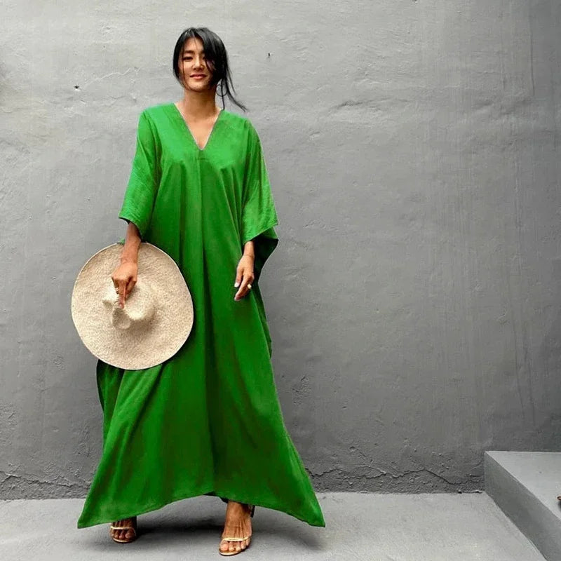 Women's Lightweight Flowy Maxi Summer Dress