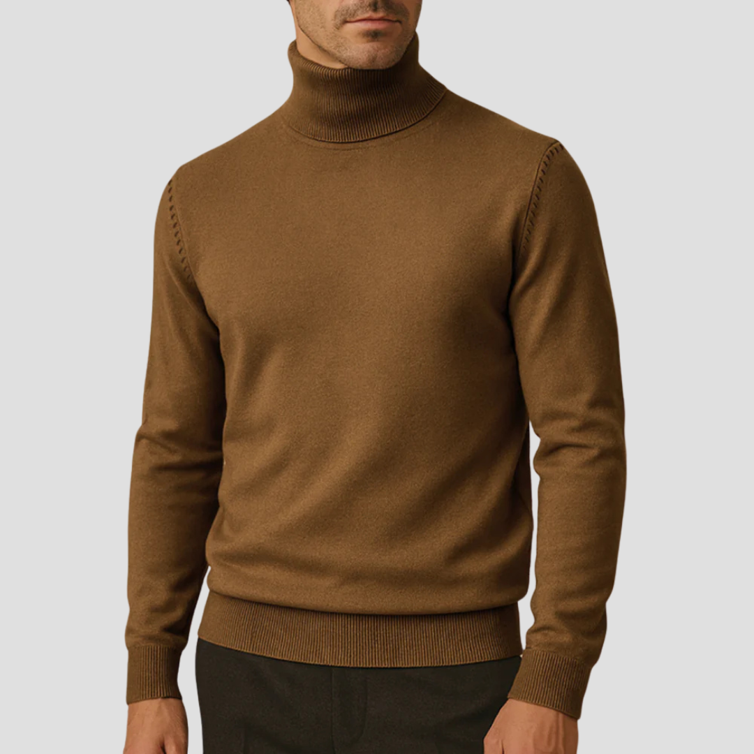 Basil | Turtleneck Knit Pullover 0