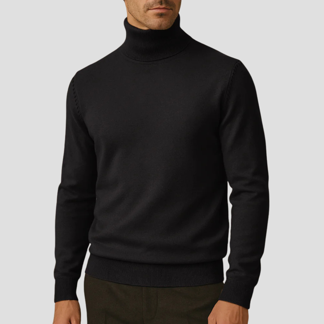 Basil | Turtleneck Knit Pullover 8