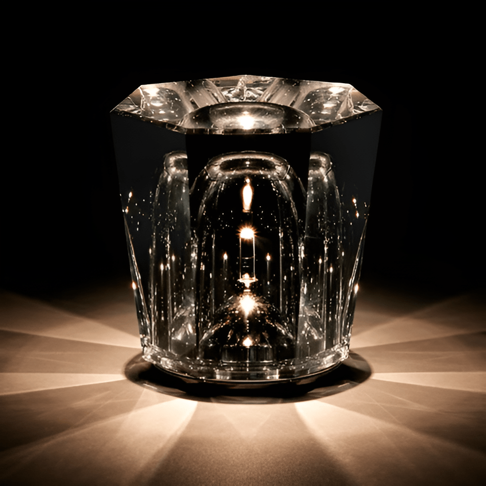 Portable LED Crystal Desk Lamp Soft Warm Lighting
