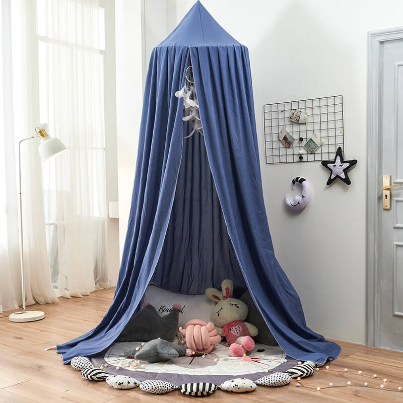 Colorful Kids Bedroom Curtain Hanging Netting Decor