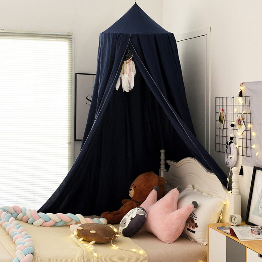 Colorful Kids Bedroom Curtain Hanging Netting Decor