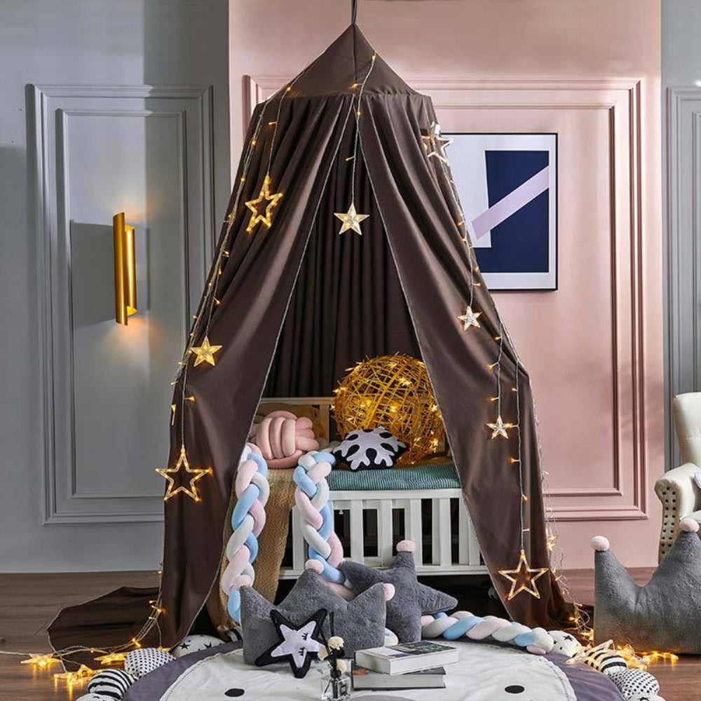 Colorful Kids Bedroom Curtain Hanging Netting Decor