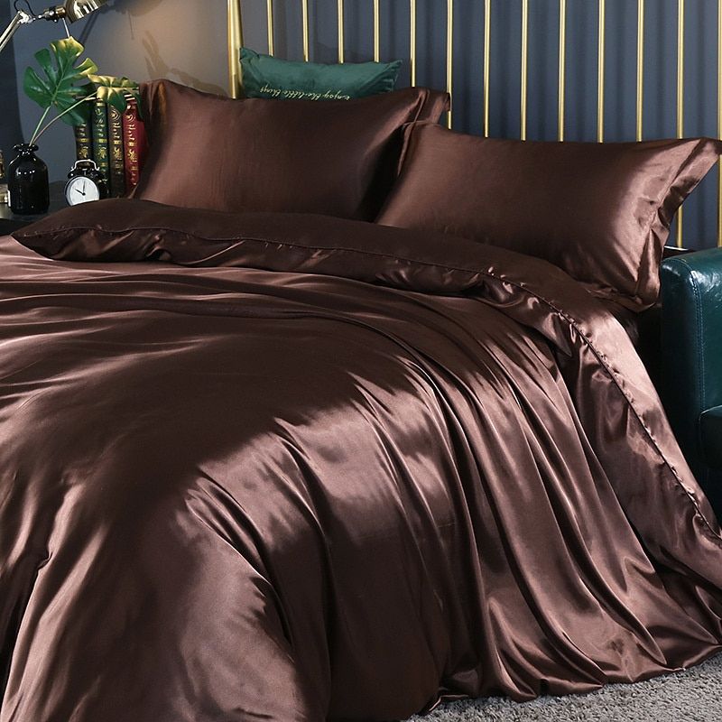 Luxury 4-Piece Bed Sheet Set with Duvet Cover