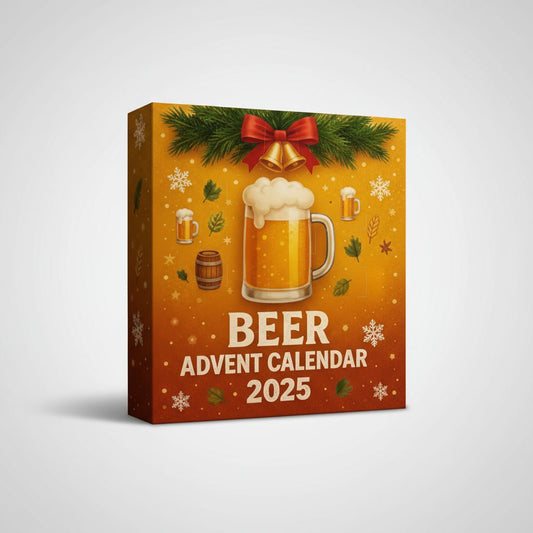 Christmas Beer Countdown 24 Mini Bottles Ornament Set - VogeLuxe