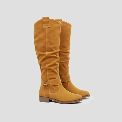 Bella | Suede Knee-High Boots 2