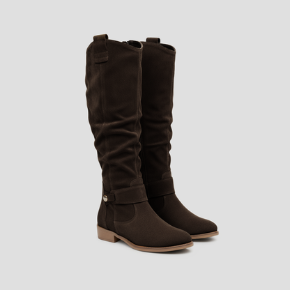 Bella | Suede Knee-High Boots 8