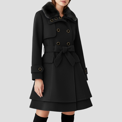 Belted Double-Breasted Coat 5