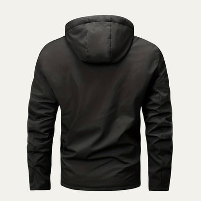 VogeLuxe | Men’s Utility Hooded Field Windbreaker