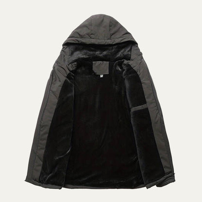 VogeLuxe | Men’s Utility Hooded Field Windbreaker