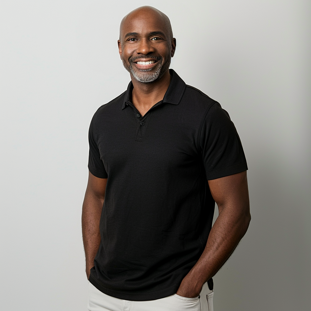 Men's Simple Classic Fit Polo Shirt - VogeLuxe