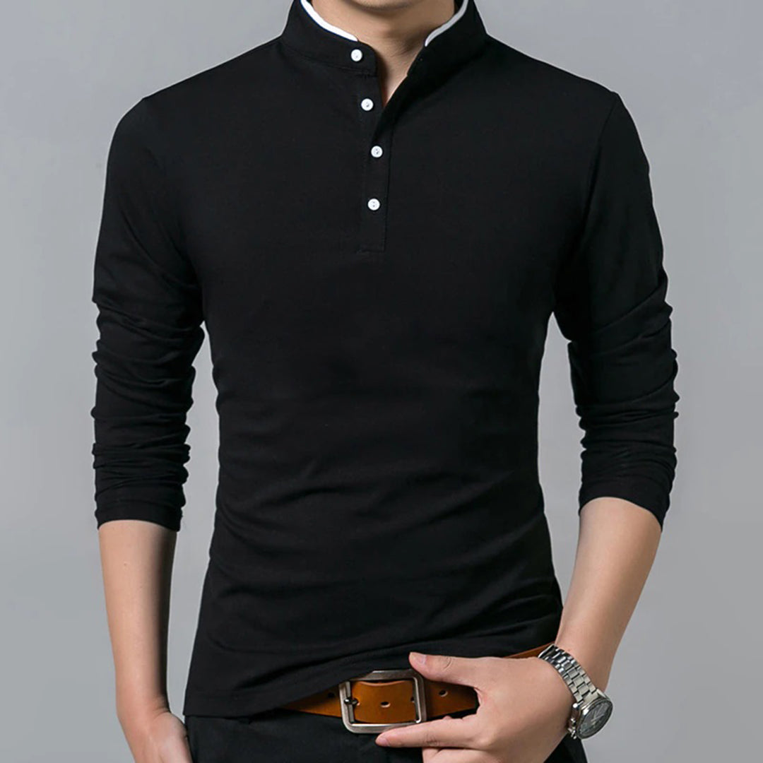 Men's Classic Fit Casual Polo Shirt - VogeLuxe