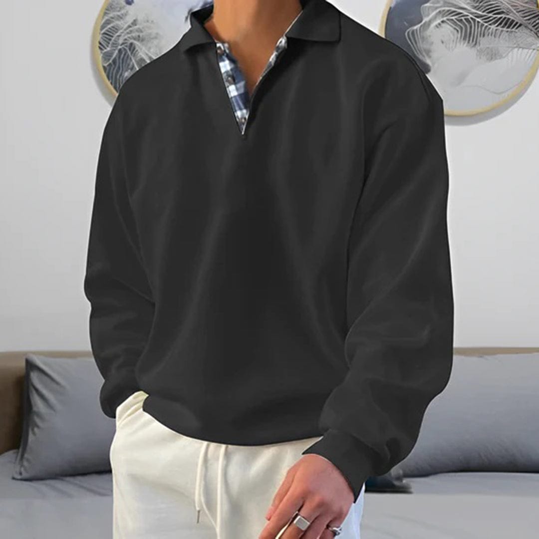 Warm Classic Zipped Winter Sweater