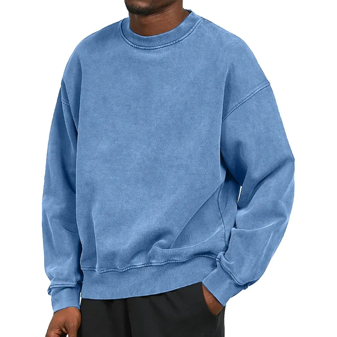 Men's Classic Crew Neck Cozy Sweater