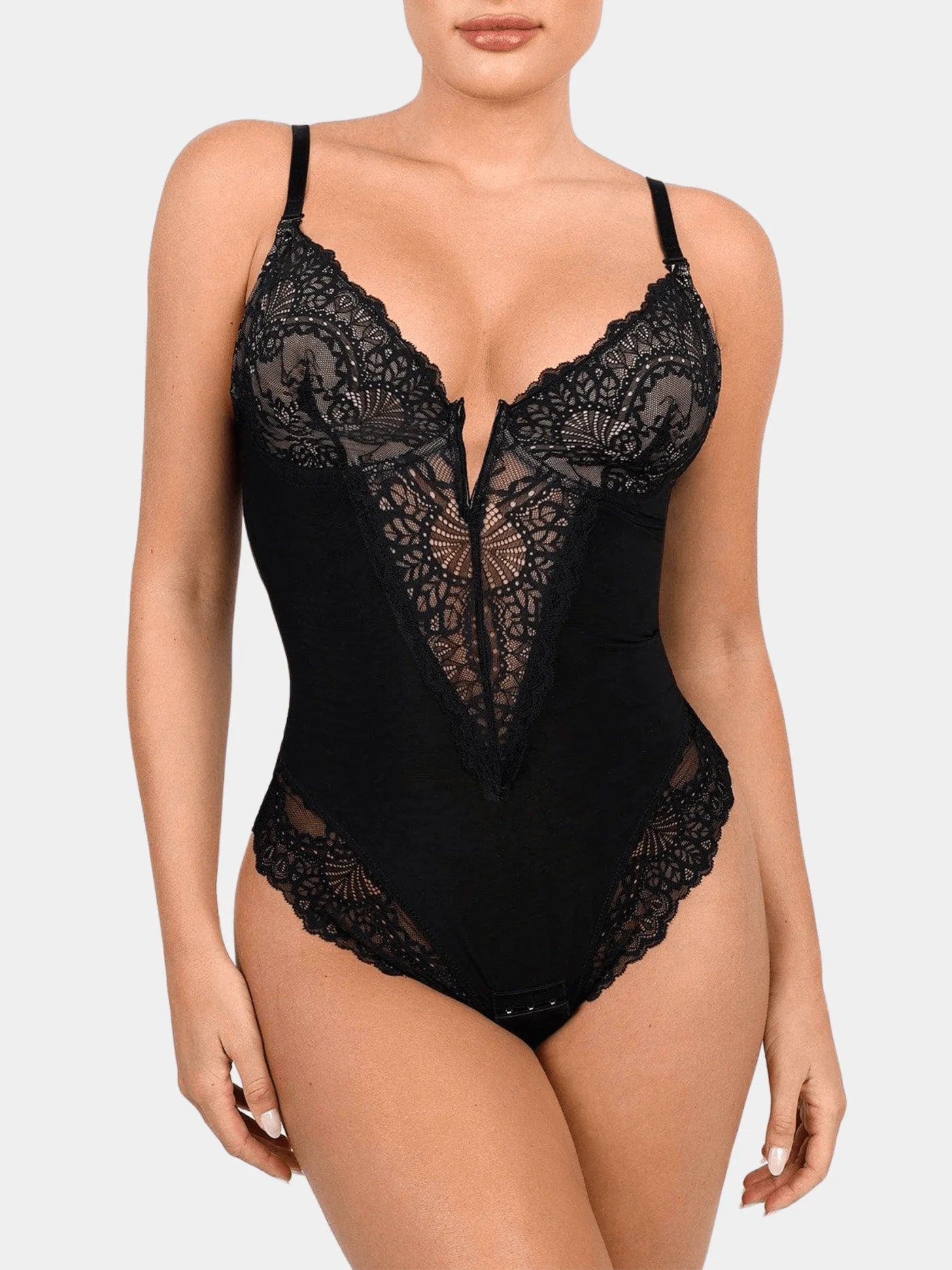 Slimming Lace Body Shaper Suit for Women - VogeLuxe