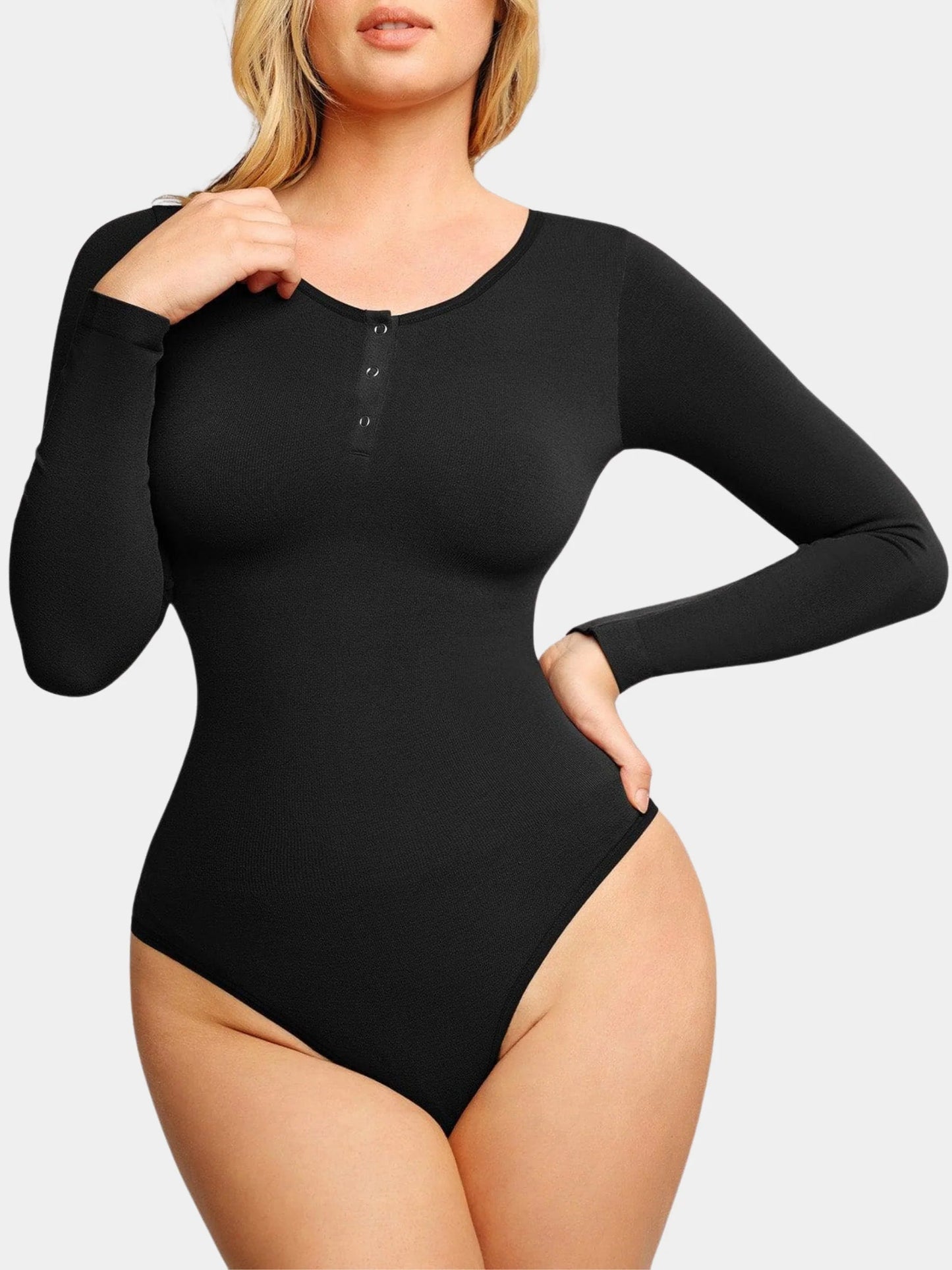 Flattering Full Body Shaper Bodysuit for Women - VogeLuxe