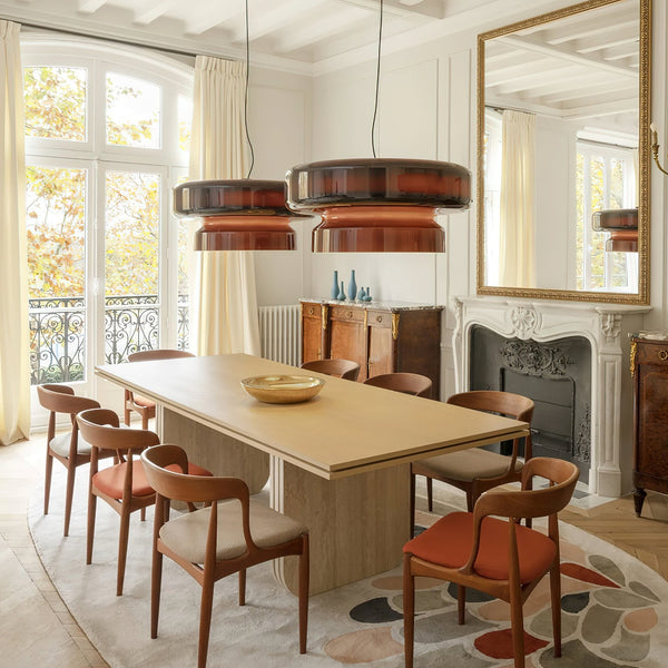 Unique Glass Drop Pendant Light Fixture - BritishElegance
