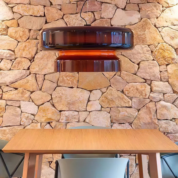 Unique Glass Drop Pendant Light Fixture
