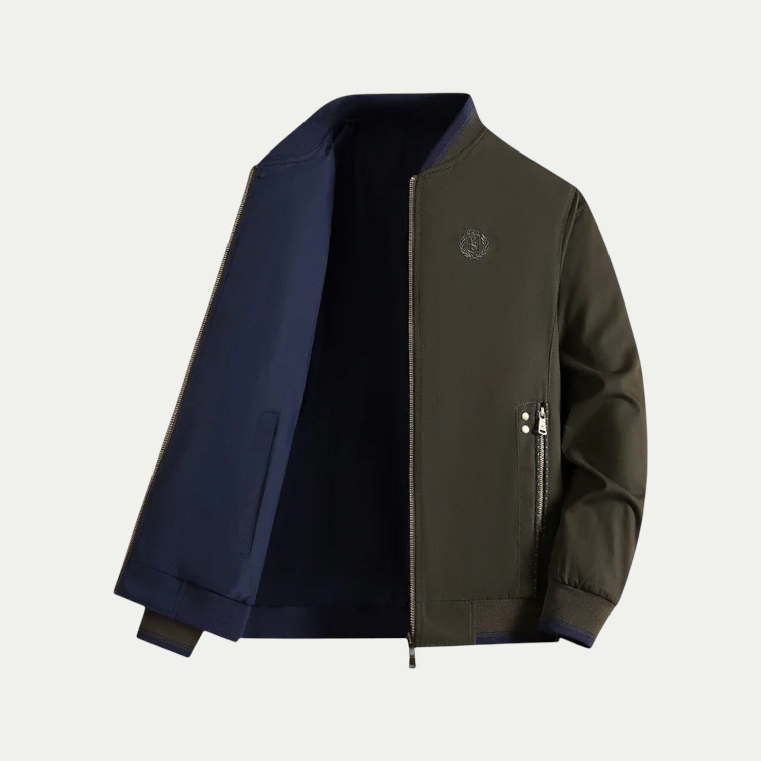 Bomber Jacket Spring Reversible Harrington 3