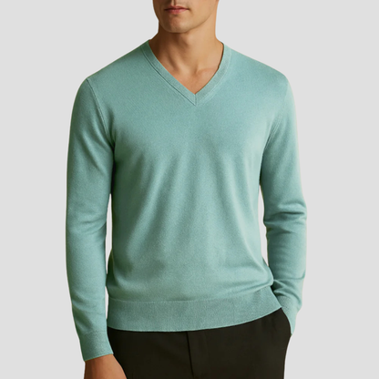 Borden | Classic V-Neck Jumper 0