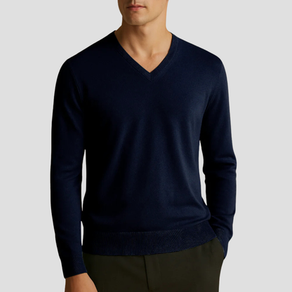 Borden | Classic V-Neck Jumper 5