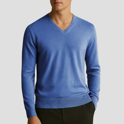Borden | Classic V-Neck Jumper 7