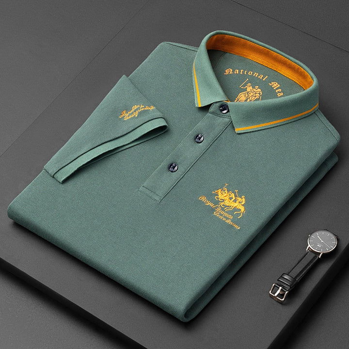 Luxury Italian Polo Shirt - VogeLuxe