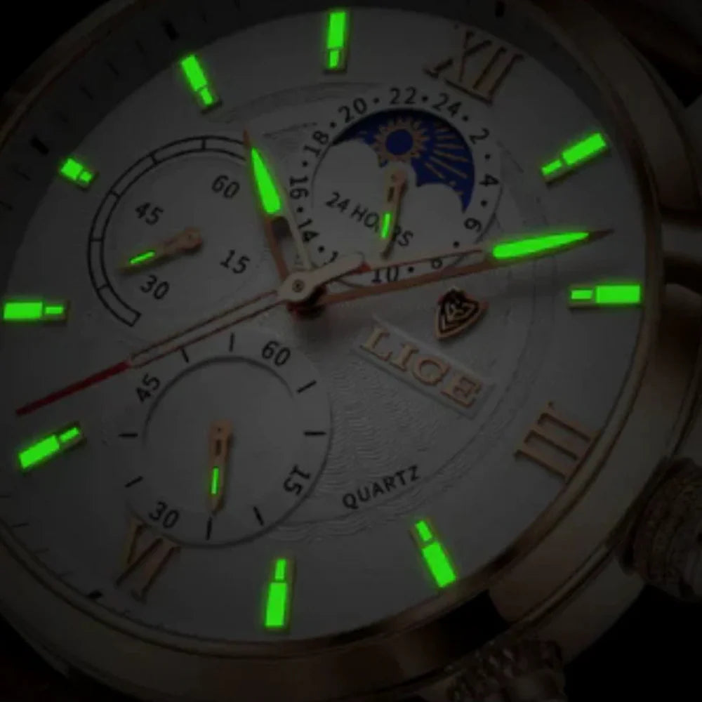 Brogan | Leather Chronograph Watch 4