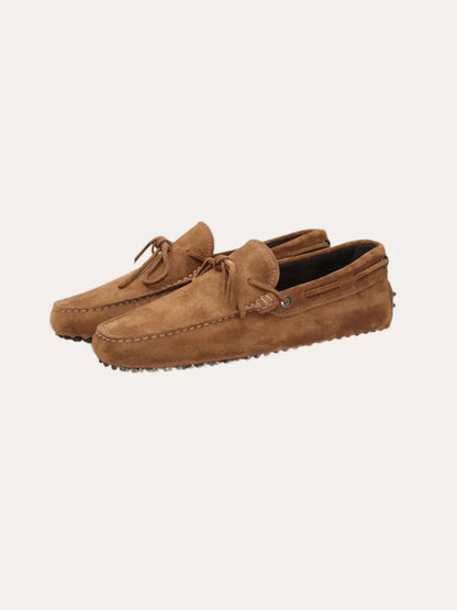 VogeLuxe | Men’s Suede Lace Up Driving Moccasins