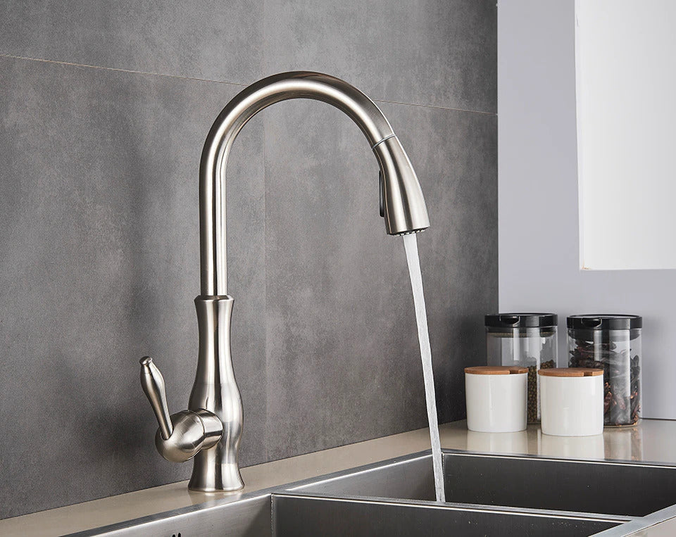 Heavy Duty Kitchen Faucet With Long Lasting Design - VogeLuxe