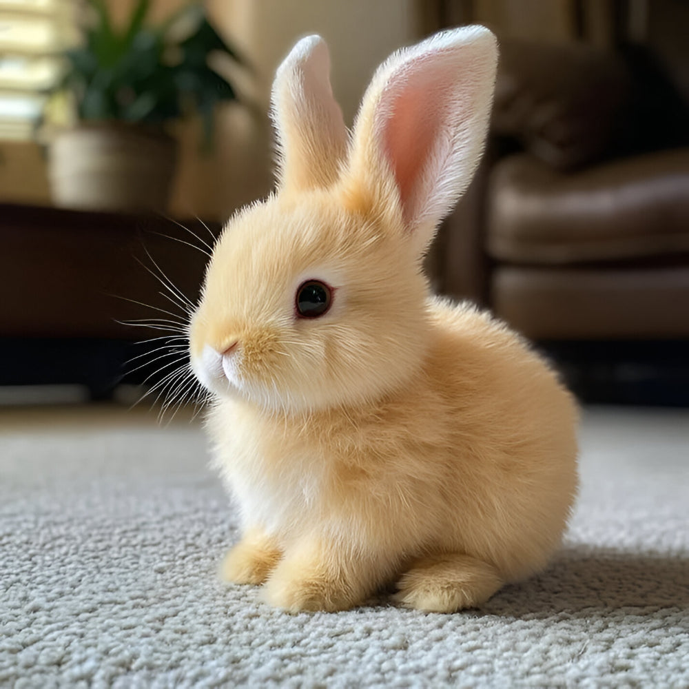 Cute Rabbit Decorative Sitting Figurine