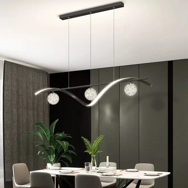 Luxury Curved Crystal Chandelier - VogeLuxe