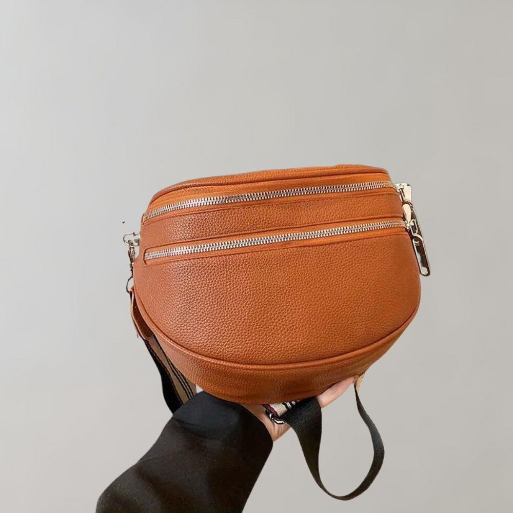 Stylish Double Zip Small Handbag