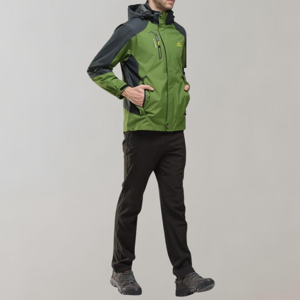 VogeLuxe | Men’s Technical Hardshell Performance Outdoor Jacket