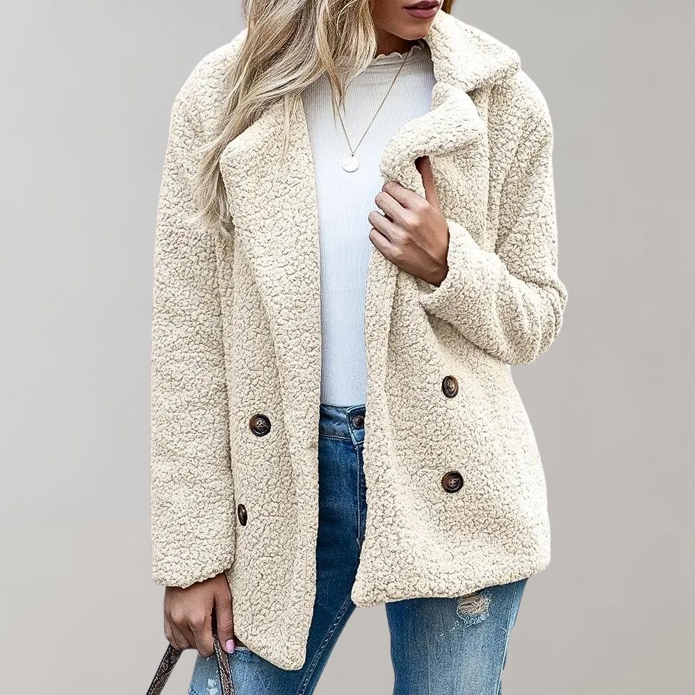 Cozy Plus Size Fleece Jacket