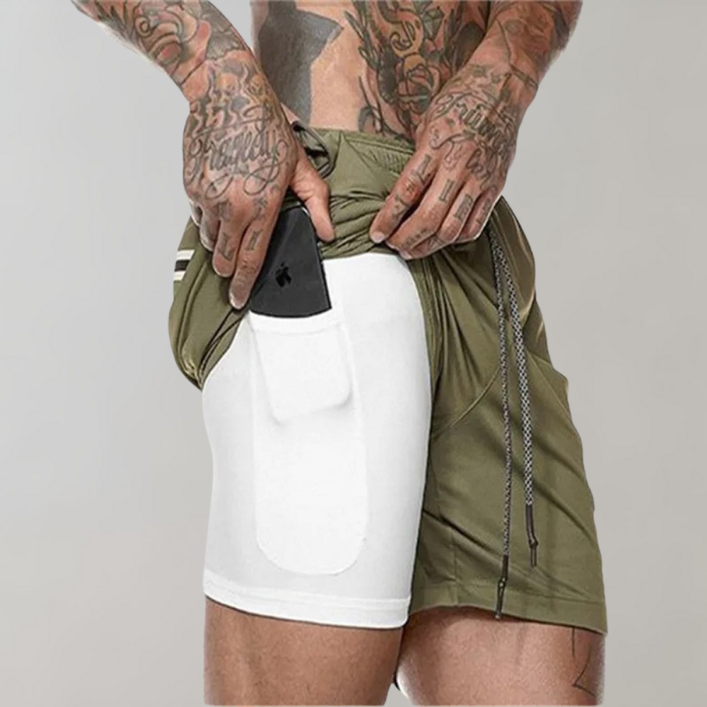 Athletic Outdoor Running Shorts - VogeLuxe
